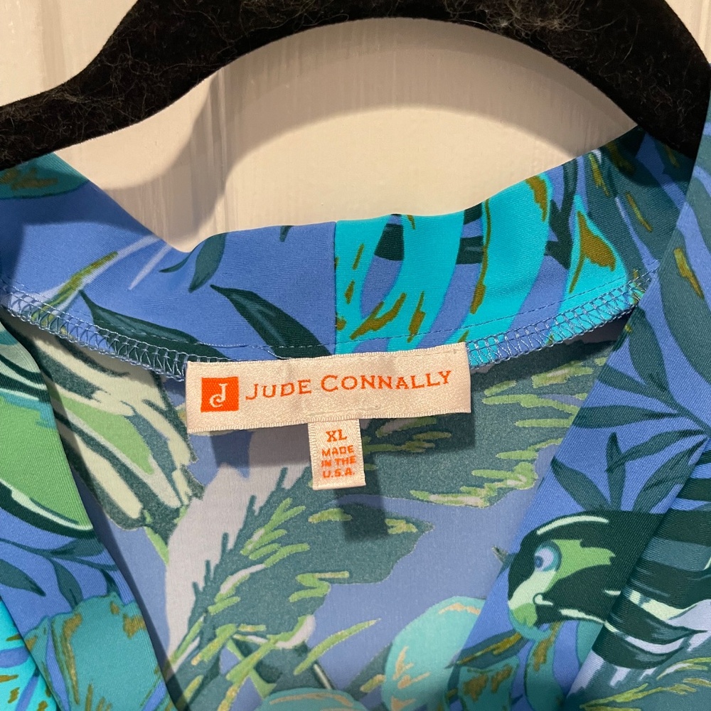 Jude Connally Paradise Parrot Print Jude Cloth Libby Tiered Dress - Picture 3 of 3